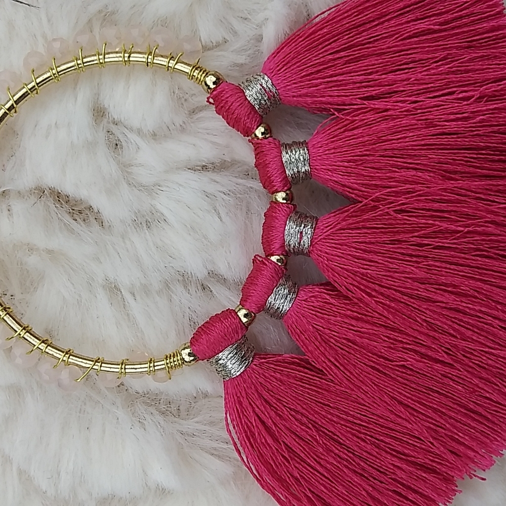 Express trendy pink earrings.. - Picture 11 of 12